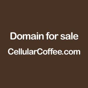 CellularCoffee.com Premium Domain For Sale